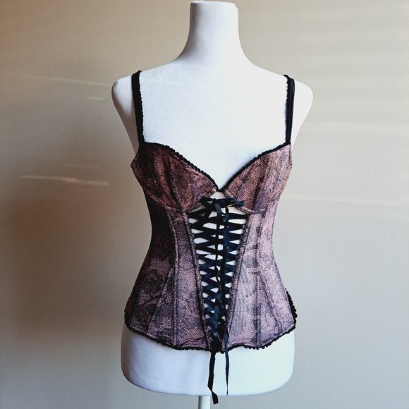 Chantal Thomass Pink Corset Top Size 32B - Picture 1 of 15